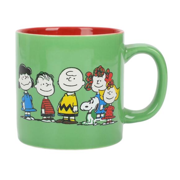 Peanuts Crew Merry Christmas 20oz Mug‎ - Picture 1 of 4